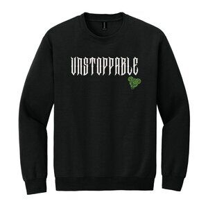 Affirmation Sweatshirt Embroidered Adult Crewneck UNSTOPPABLE Pick Of Destiny